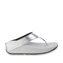 Metro Women's Silver Thong Wedges-picture-42