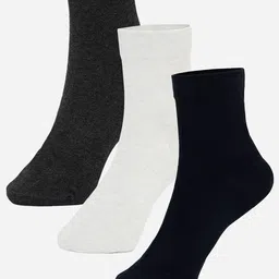 Bodycare Men Pack Of 3 Assorted Ankle Length Socks-image-89