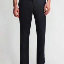Arrow Grey Straight Fit Trousers-picture-1