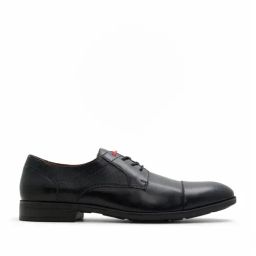 Call It Spring Men's Barbour Black Derby Shoes-image-74