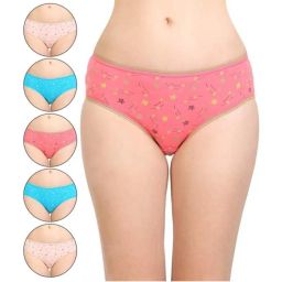 Bodycare Premium Printed Cotton Briefs In Assorted Colors (Pack Of 6)-picture-13