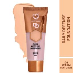 Matt Look DD Daily Defense Foundation SPF 20 04 Warm Natural - 40 ml-39