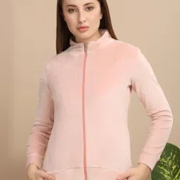 Sweet Dreams Pink Regular Fit Solid Sweatshirt-picture-27
