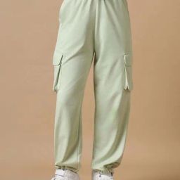 Bewakoof GreenCasual trousers-142