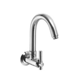 PLUMBER ULTRA Sink Cock with Swivel Spout and Wall Flange, UT-2107-picture-20