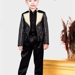 TOPLOVE Boys Self Design Three-Piece Party Suits-image-44