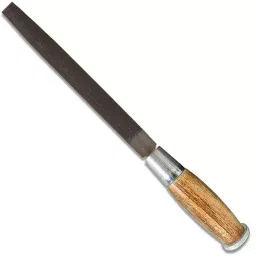 AMB 8 inch (203.2 mm) Half Round File Tool With Wooden Handle, AZWHF8-18