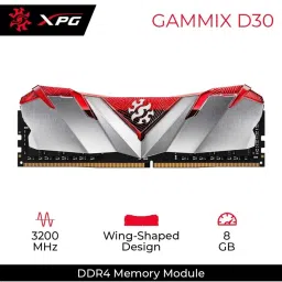 XPG Adata GAMMIX D30 DDR4 3200MHz 8GB (1x8GB) Desktop U-DIMM Memory image 2