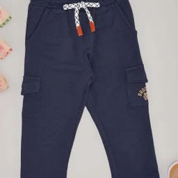 Pantaloons Baby Boys Dress Blues Cotton Solid Trousers & Pants-picture-25