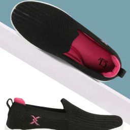 CL Sports by Carlton London Women's Black Walking Shoes-23