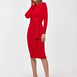 Cover Story Red Regular Fit Dress-image-19