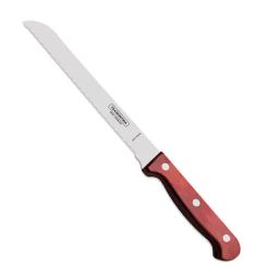 Tramontina Red Stainless Steel Blade, Treated Polywood Handle Bread Knife-picture-22