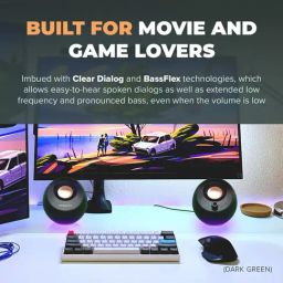 Creative White Pebble Pro Computer Rgb Speakers With Bluetooth image 4