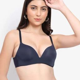 PARKHA Blue Plunge Bra-image-88