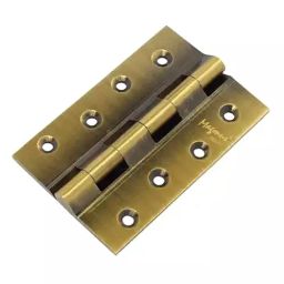 Magmus 127x28x3 mm Antique Brass Premium Brass Railway Hinge-46