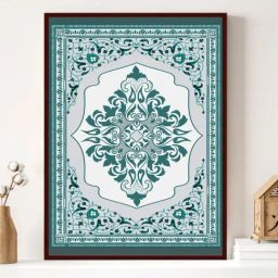 Indian Classic Art Multicolor Canvas Abstract Wall Art-image-84