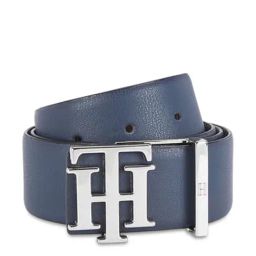 Tommy Hilfiger Navy & Wine Assens Leather Reversible Belt-image-89