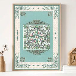 Indian Classic Art Multicolor Canvas Abstract Wall Art-image-89
