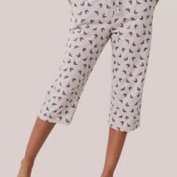 la Vie en Rose Cotton Straight Leg Capri-image-74