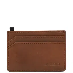 ALDO Cognac Solid Small Card Holder-image-27