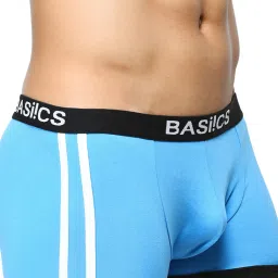 BASIICS by La Intimo Red & Blue Striped Trunks (Pack of 2) image 4