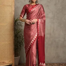 Anouk Striped Saree-picture-22