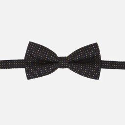 Van Heusen Navy Embroidered Bow Tie-picture-36