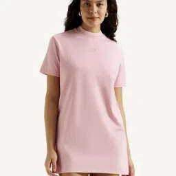 Levi's Light Pink Regular Fit Dress-picture-34