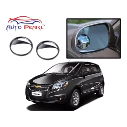 Auto Pearl Manual Exterior Rear View Mirror for Chevrolet UVA (Pack of 2 Pcs)-6