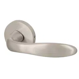 AceLine Door Handle Set Morocco Series Hot Forged Solid Brass DNBE Finish-image-12