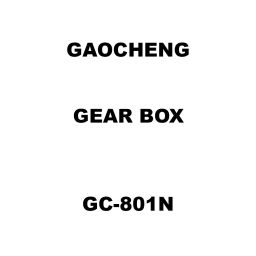 Gaocheng Gear Box Spare for Angle Grinder GC-801N-39
