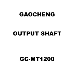 Gaocheng Output Shaft Spare for Mixture Drill GC-MT1200-image-42