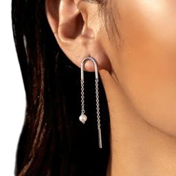 Shaya 92.5 Sterling Silver Slick Mode Earrings for Women-image-75