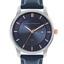 French Connection Men Leather Straps Analogue Watch FCN00057H-33