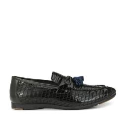 Hitz Luxure Men's Black Casual Moccasins-image-43
