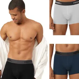 Freecultr Multi Comfort Fit Trunks - Pack of 3-picture-23
