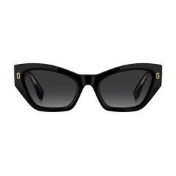 Marc Jacobs Dark Grey UV Protection Rectangular Sunglasses for Women-picture-14