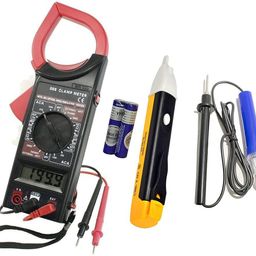 Inditrust Digital Clamp Multimeter DT266 with AC Voltage Tester Pen, 90-1000V, Continuity Tester image 1