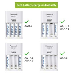 Panasonic Eneloop CC17N advanced charger for AA & AAA rechargeable Batteries LED indicator charging control system. image 4