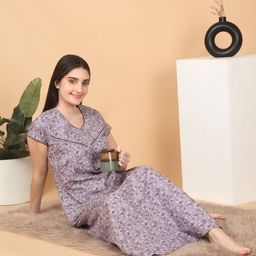 Sweet Dreams Printed Maxi Nightdress-image-54