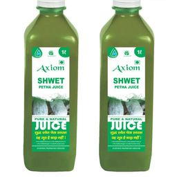 Axiom  Set Of 2 Shwet Petha Juice With Petha Herbs For Acidity Problems- 1L Each-46