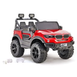 Battery Operated Ride On Jeep With Music Light And Remote - Red-image-57