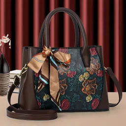 SYGA Women Floral Shoulder Messenger Bag | Handbag with Zipper Closure, Stylish Daily Tote (Style-1)-picture-35