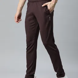 Alcis Men Solid Slim Fit Sports Track Pants-image-21
