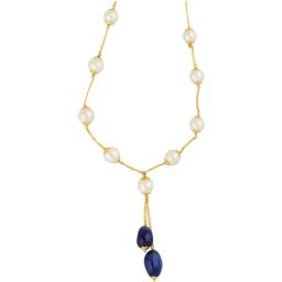Sri Jagdamba Pearls 22 kt Gold Chain-image-68