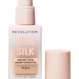 Makeup Revolution Skin Silk Radiant Satin Serum Foundation F7.2 Nw - 23 ml-image-95