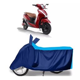 Auto Pearl Two Wheeler Cover for Hero Magnus - Cyan, Blue-image-79