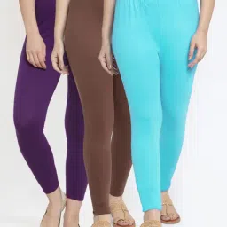 Gracit Multicolor Regular Fit Leggings-picture-6