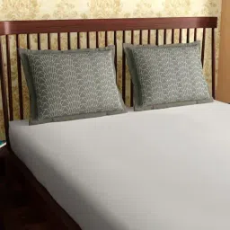 Petal Home Suzhou Grey Cotton Pillow Covers - Set of 2-image-62