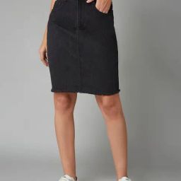 DOLCE CRUDO Black Skirt-picture-41